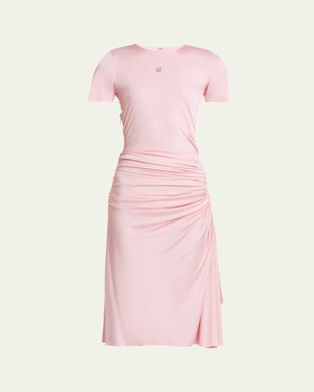 Ruched Midi Dress